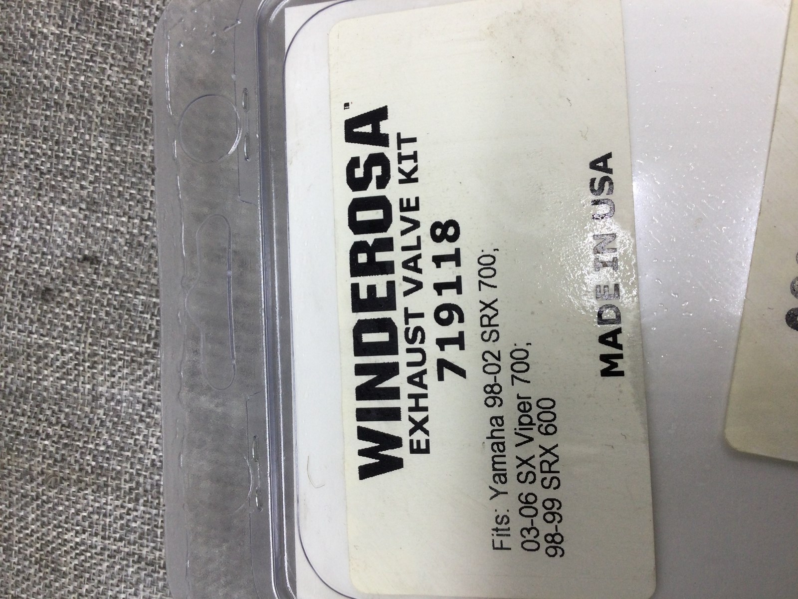 1998 Yamaha VERTEX EX VALVE GASKET SET - Image 4