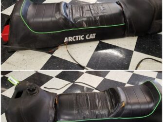 1995 Arctic Cat gas tank/seat base - with seat