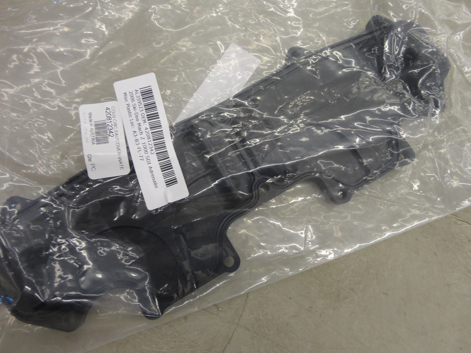 2006 Ski-Doo WATERDUCT COVER, HEAT EXCHANGER - Image 2