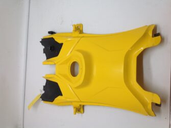 2013 Ski-Doo Yellow Center Console Panel w/ DESS Switch