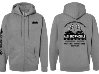 AL'S ZIP HOODIE GM HEATHER SM