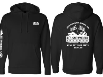 AL'S PULLOVER HOODIE-BLACK LG