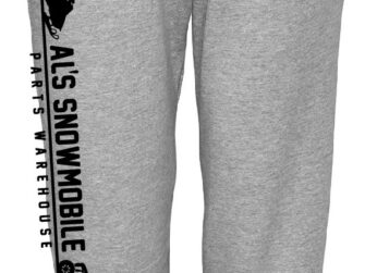 AL'S LADIES JOGGERS ASH HEATHER LG