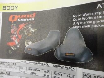 2000 Yamaha Seat Covers - Quad Works
