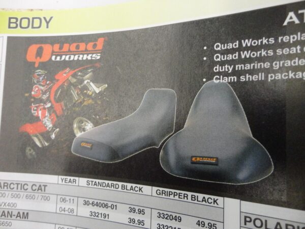 2000 Yamaha Seat Covers - Quad Works