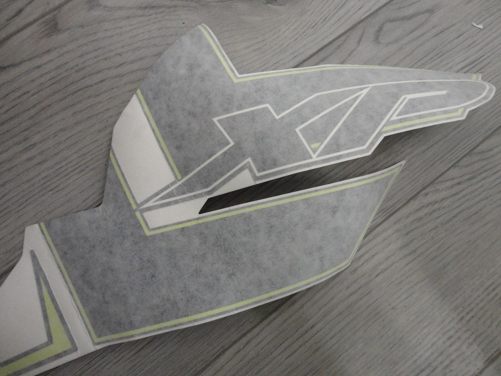 2016 Polaris Bottom/rear fender - DECAL RZR XP 4 1000 - Image 5