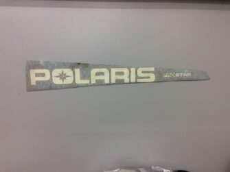 2017 Polaris DECAL - RR FENDER TOP LH - RZR XP 4 1000 EPS - VELOCITY BLUE