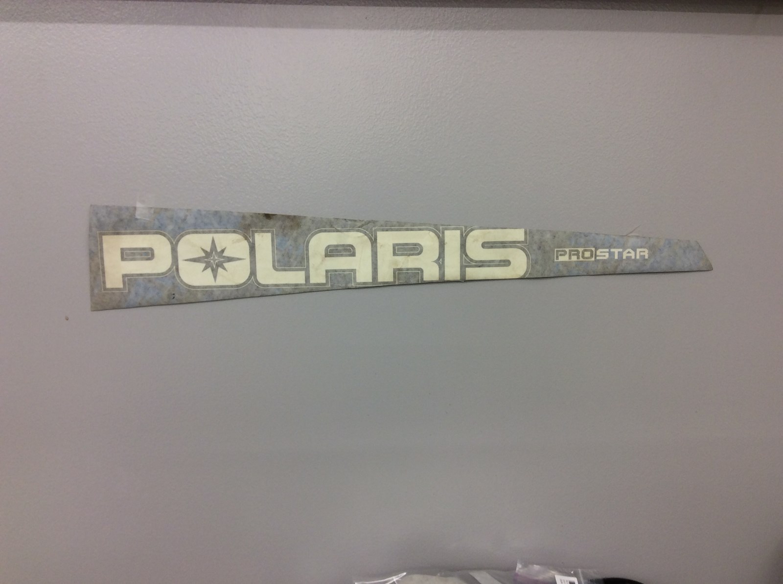 2017 Polaris DECAL - RR FENDER TOP LH - RZR XP 4 1000 EPS - VELOCITY BLUE