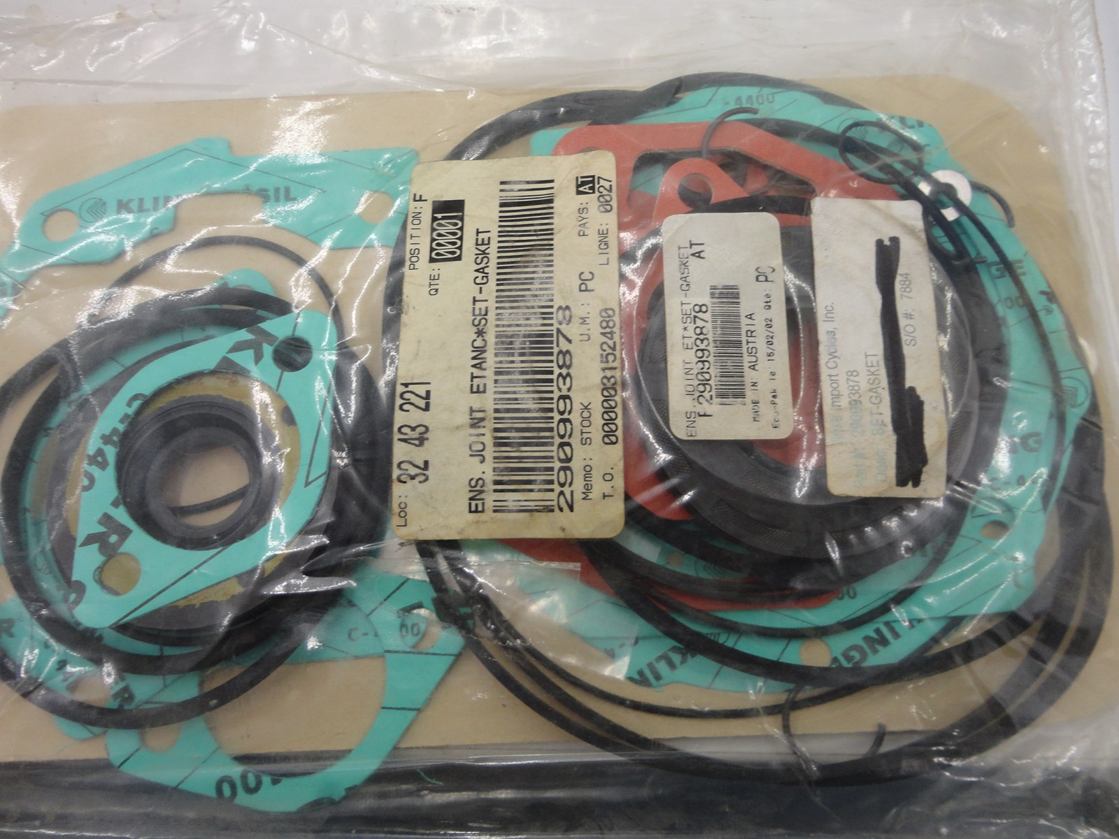 1996 Sea-Doo Engine Gasket Kit - complete - GTS 580