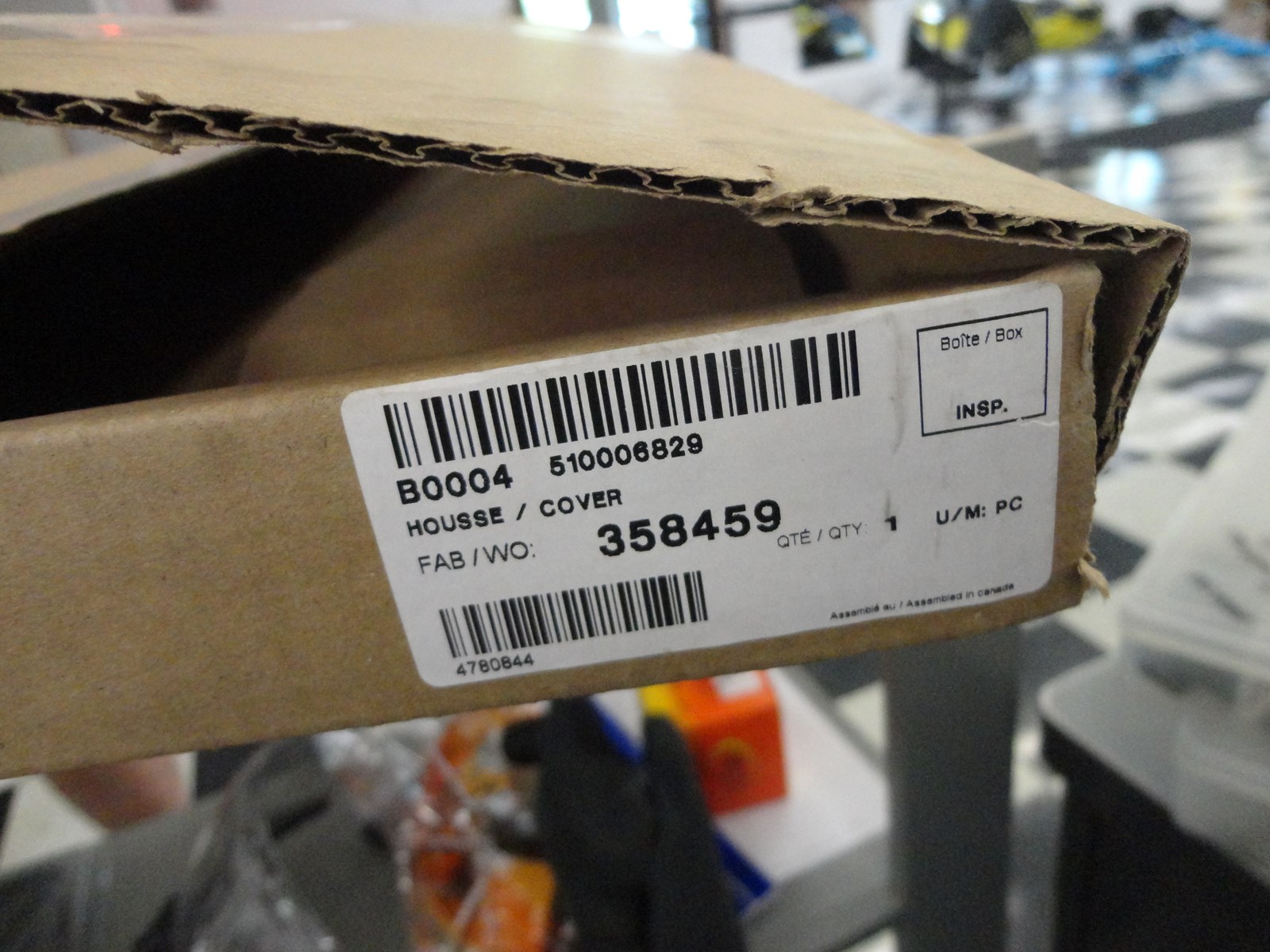 2019 Ski-Doo Seat cover - MXZ 600 Racing - Image 4