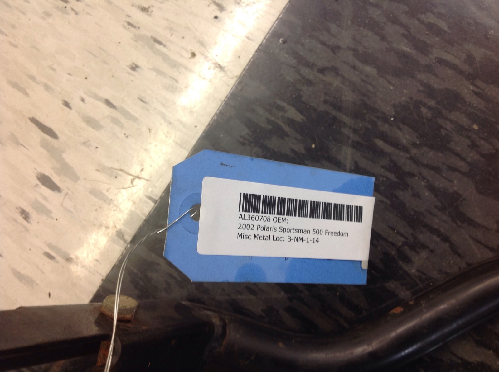 2002 Polaris rear rack mount - Image 4