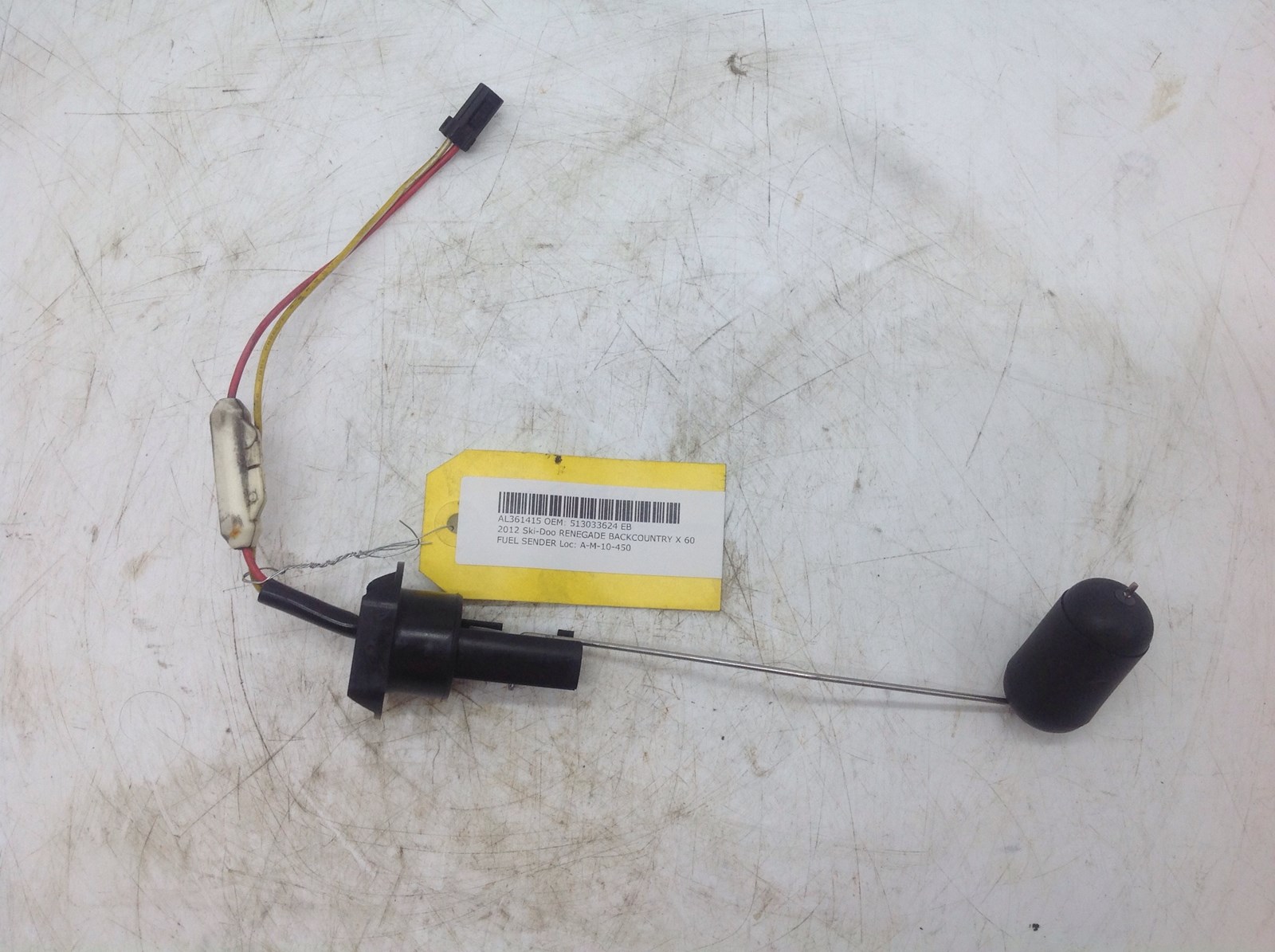 2012 Ski-Doo Fuel Lever Sensor Assembly