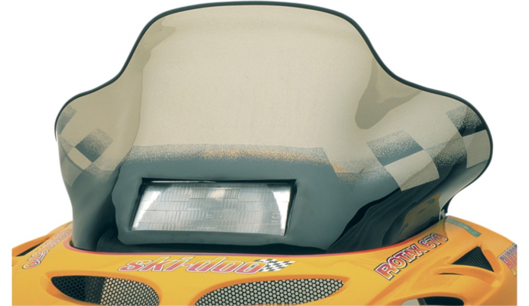 1997 Ski-Doo COBRA WINDSHIELD 15.5" SMK W/CHKS