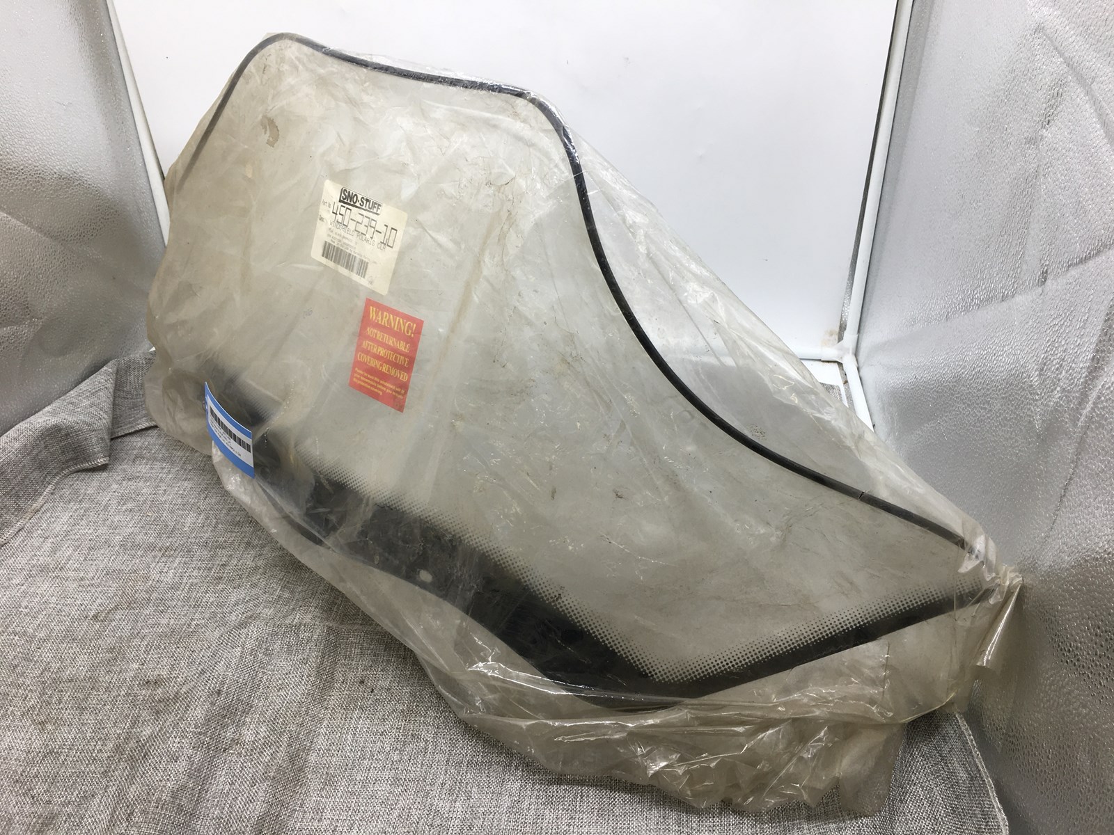 1996 Polaris Windshield - 15in w/ black graphics - Image 4