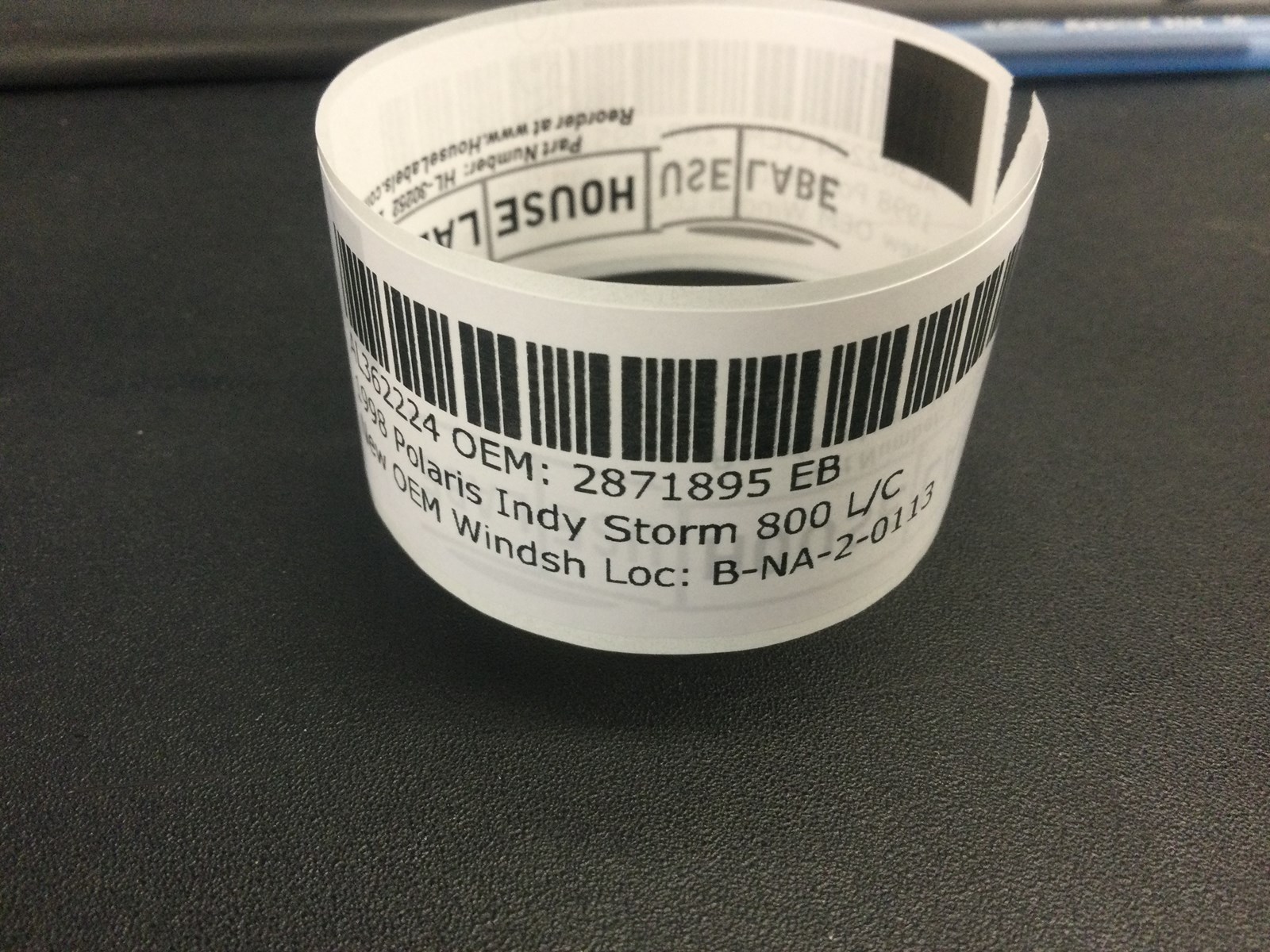 1998 Polaris Low Smoke Windshield - Image 4