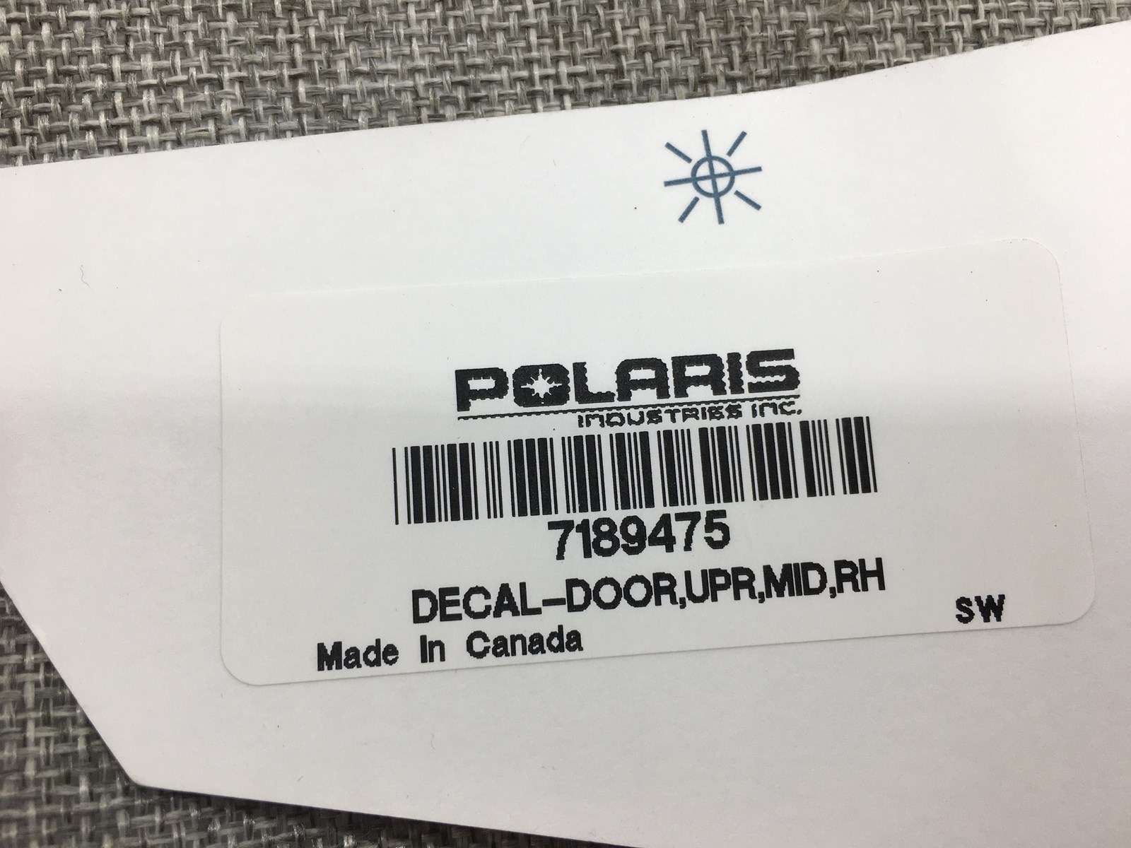 2020 Polaris DECAL-DOOR,UPPER,MID,RH - Image 4