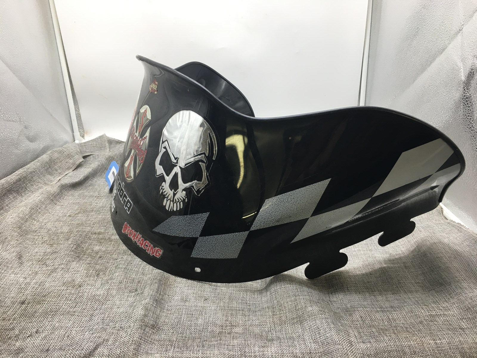 1999 Polaris PowerMadd Cobra Windshield - Black, Low - Image 3