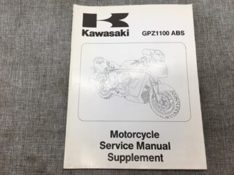 1996 Kawasaki GPZ1100 ABS Service Manual Supplement