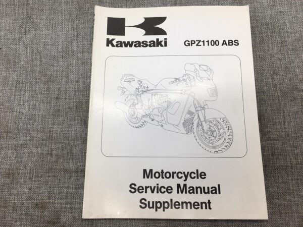 1996 Kawasaki GPZ1100 ABS Service Manual Supplement