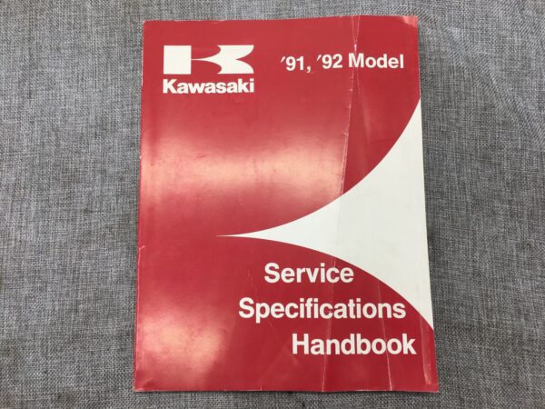 1991 Kawasaki Service Specification Manual
