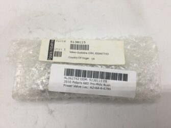 2010 Polaris Guillotine Exhaust Valve