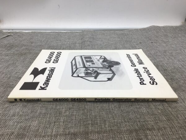 GE4000 GE4500 Portable Generator Service Manual - Image 2