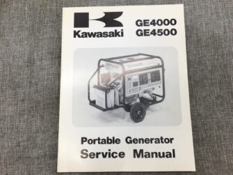 GE4000 GE4500 Portable Generator Service Manual