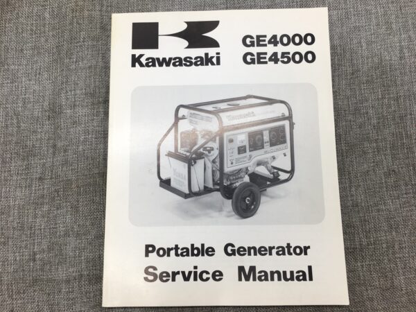 GE4000 GE4500 Portable Generator Service Manual