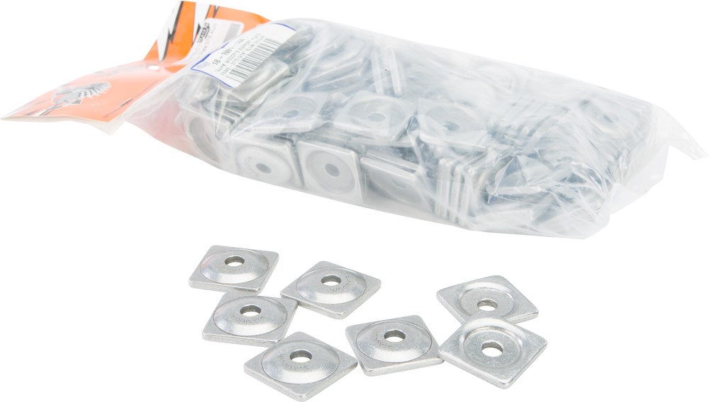 WOODYS DIGGER SUPPORT PLATES SQUARE ALUM. 5/16" 144/PK - Image 2