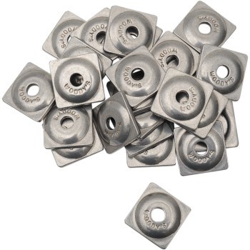 WOODYS DIGGER SUPPORT PLATES SQUARE ALUM. 5/16" 24/PK - Image 3