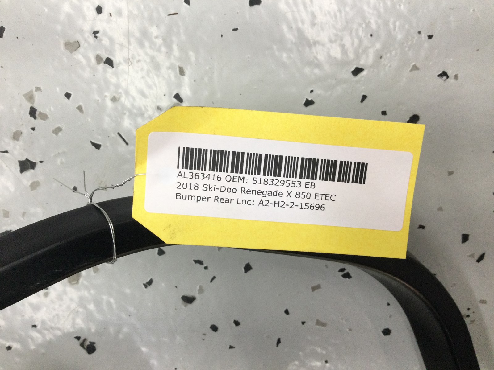 2018 Ski-Doo Rear Bumper 146 - Image 5