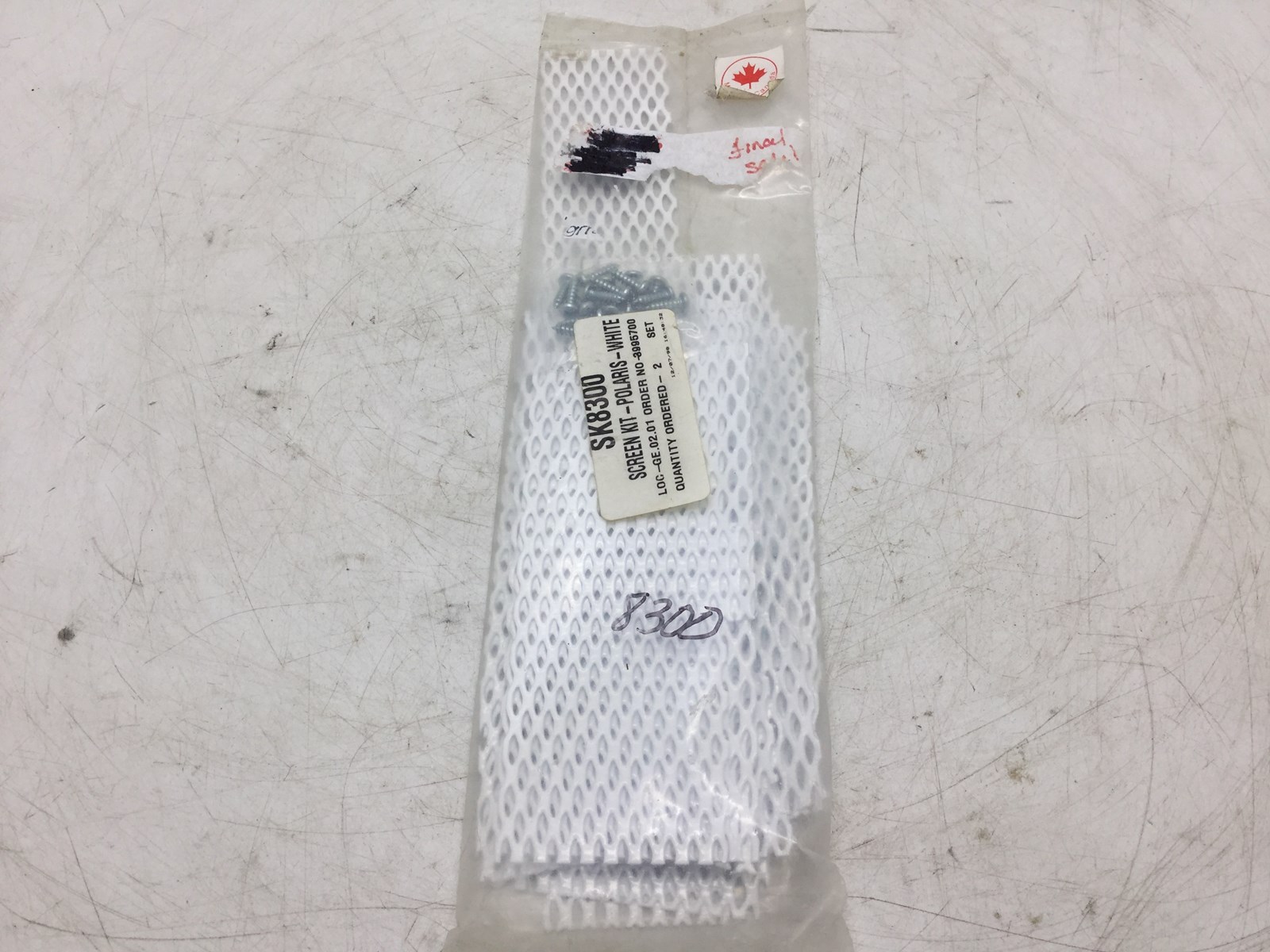 Aggressive Chassis Hood Screens White