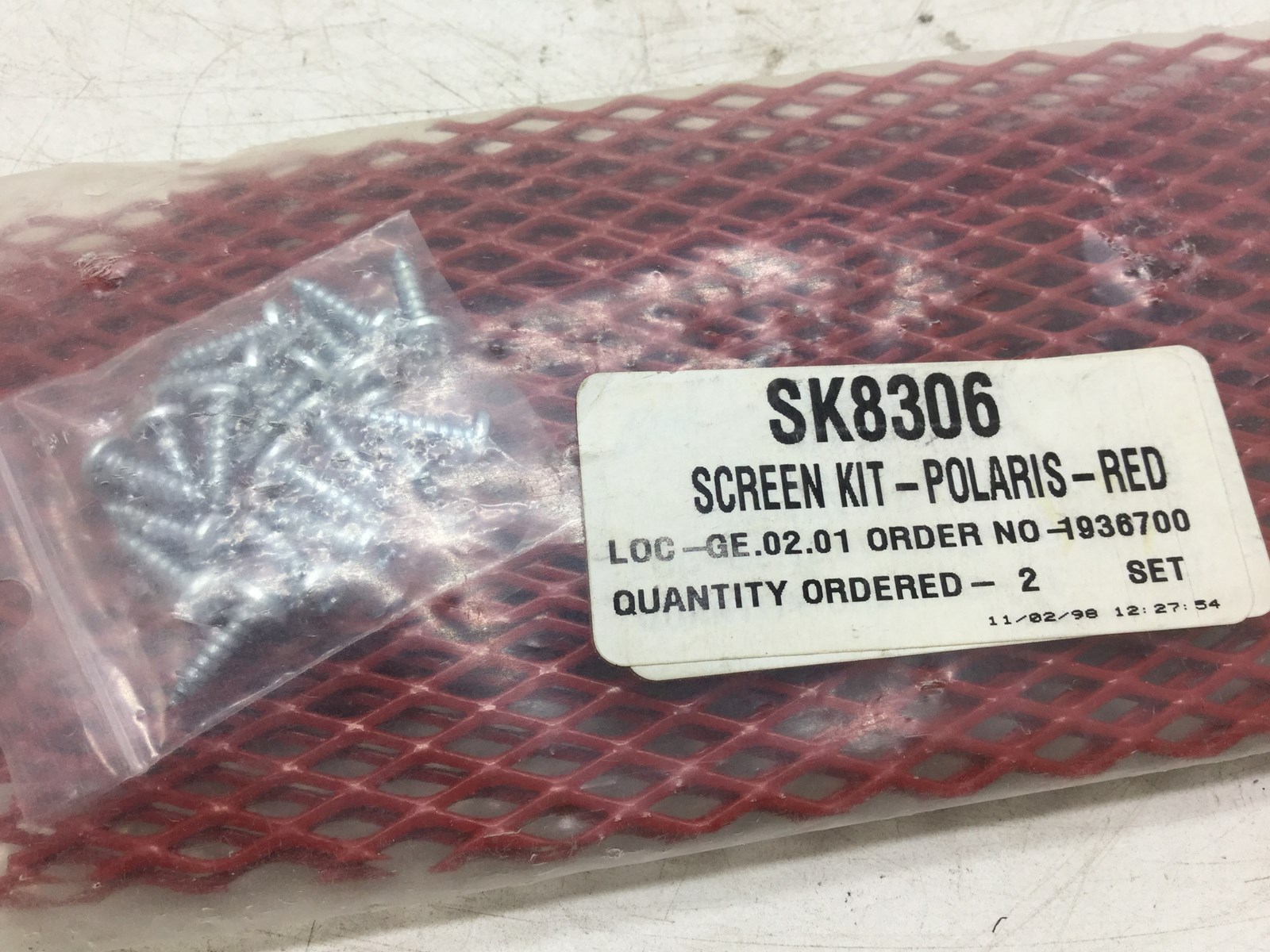 Aggressive Chassis Hood Screens Red - Image 2