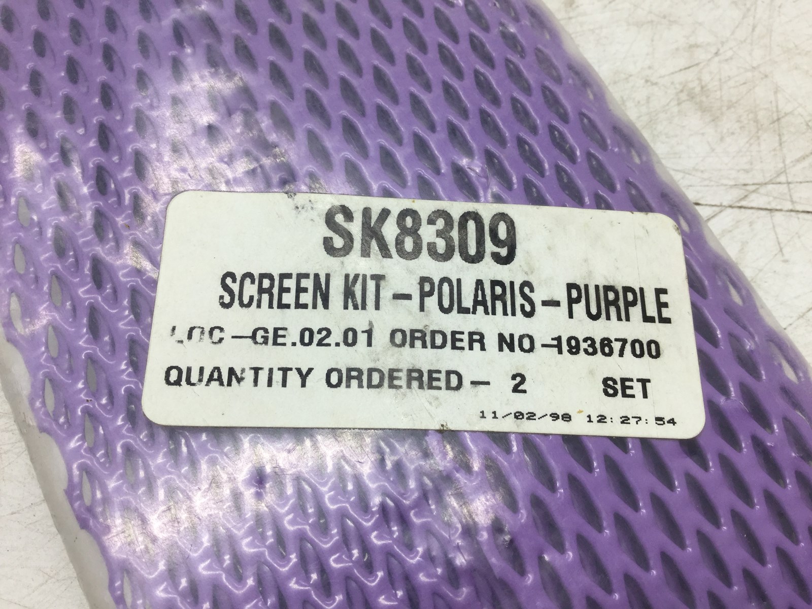 Aggressive Chassis Hood Screens Purple - Image 3