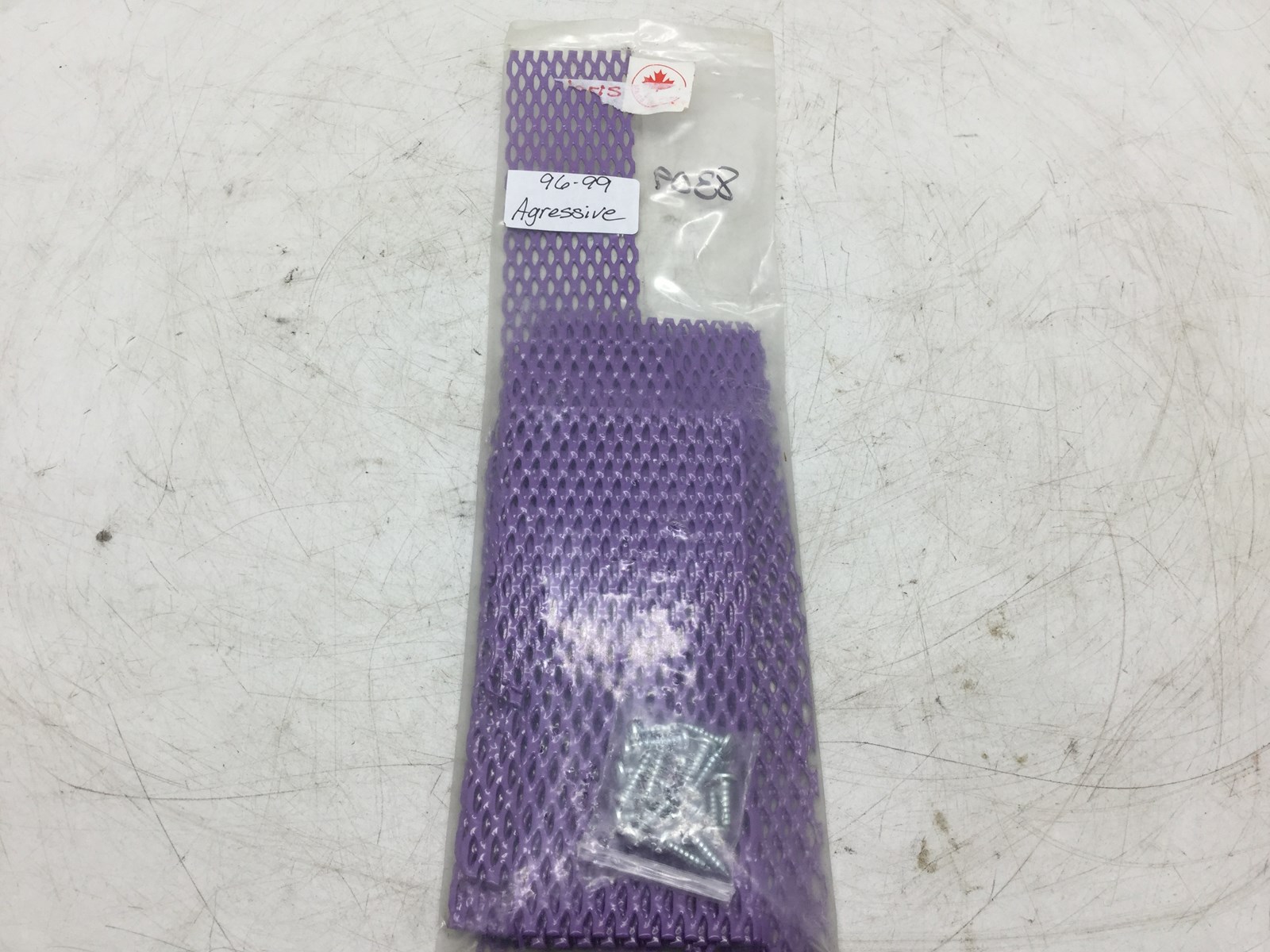 Aggressive Chassis Hood Screens Purple