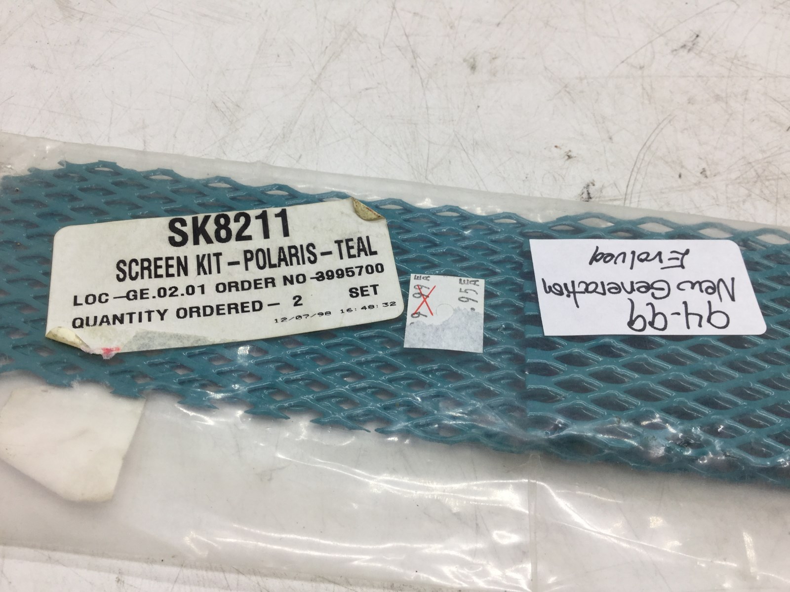 Evolved Chassis Hood Screens Teal - Image 2