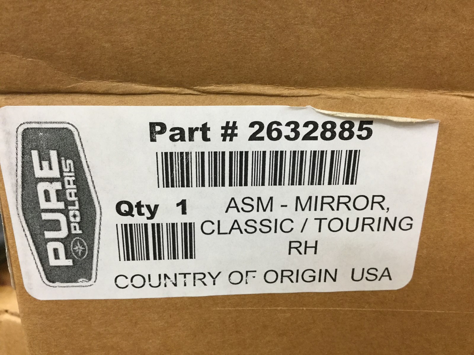 2007 Polaris RH Mirror Assembly - Image 4