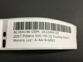 2007 Polaris LH Mirror Assembly