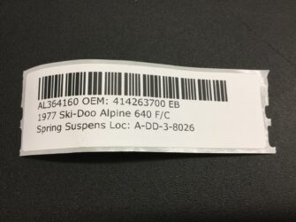 1977 Ski-Doo Suspension Torsion Spring