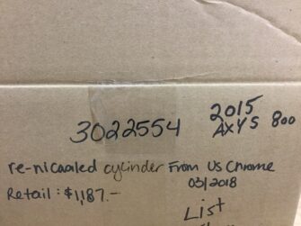 Replated Cylinder 3022554 2015 RUSH / Switchback 800