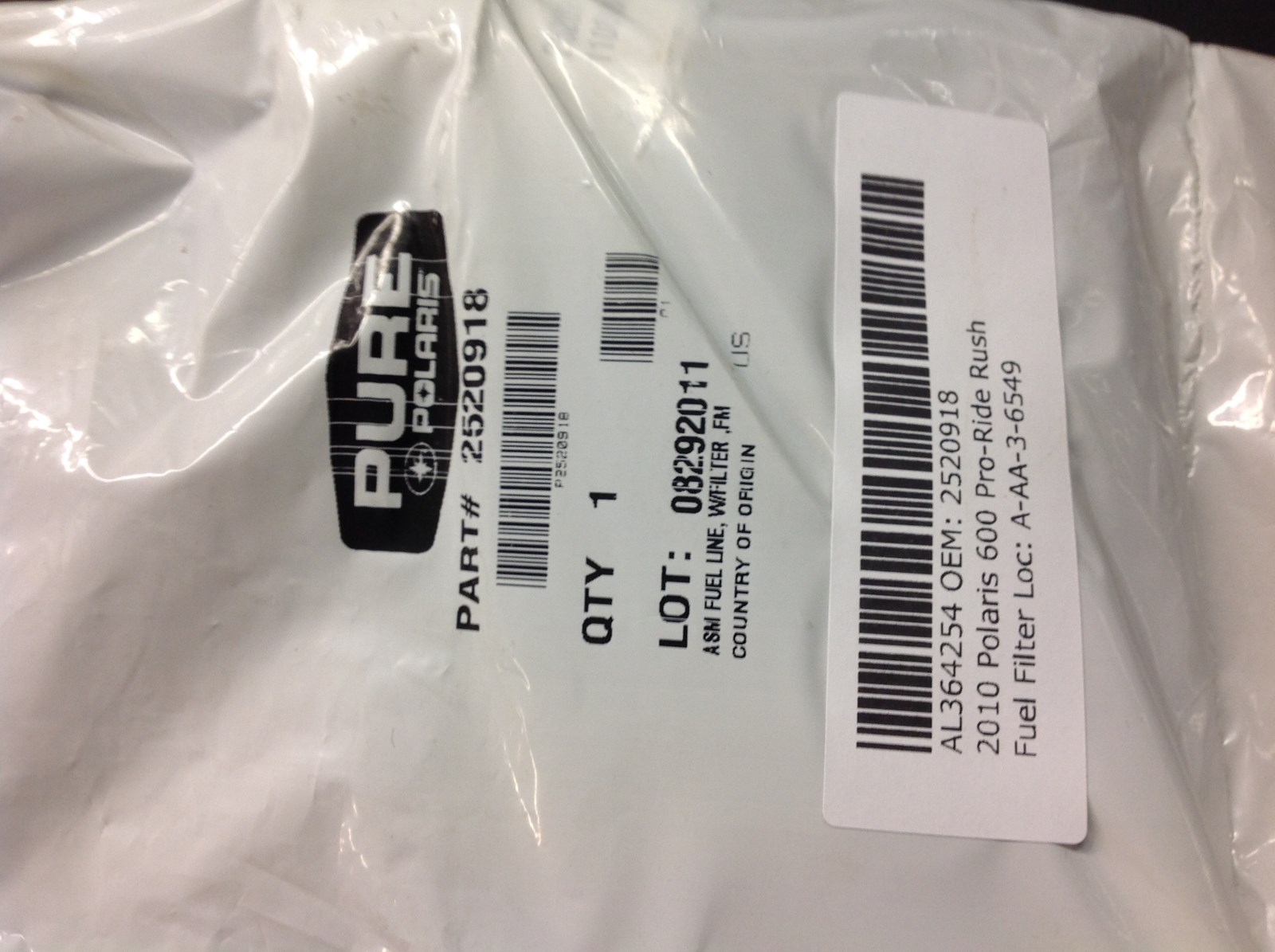 2010 Polaris FUEL FILTER - Image 3