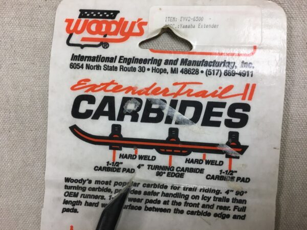 Yamaha 4" Carbide Runners - EYV2-6500 - Image 2