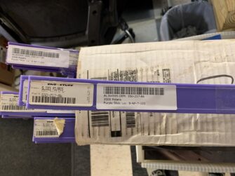 2000 Polaris slides - 56" long - profile 10M - see comments