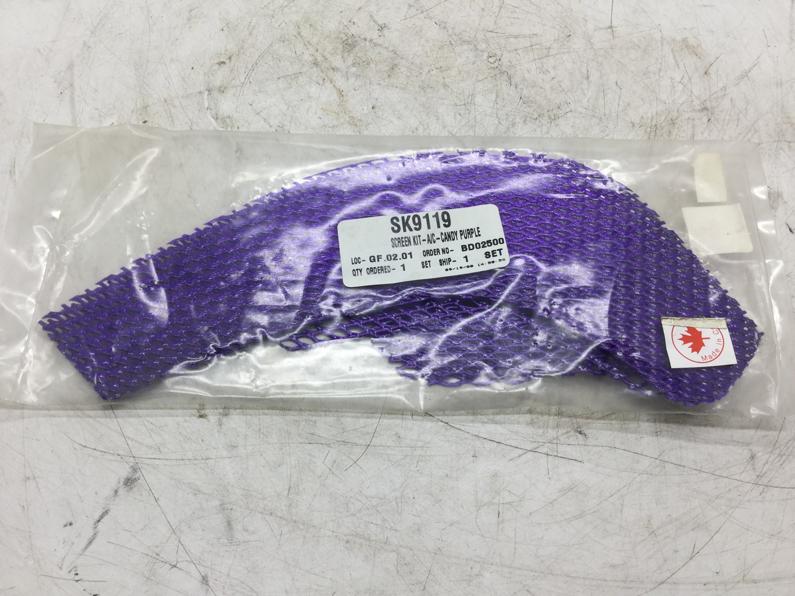 2003 Arctic Cat Hood screen Kit Purple - Image 2