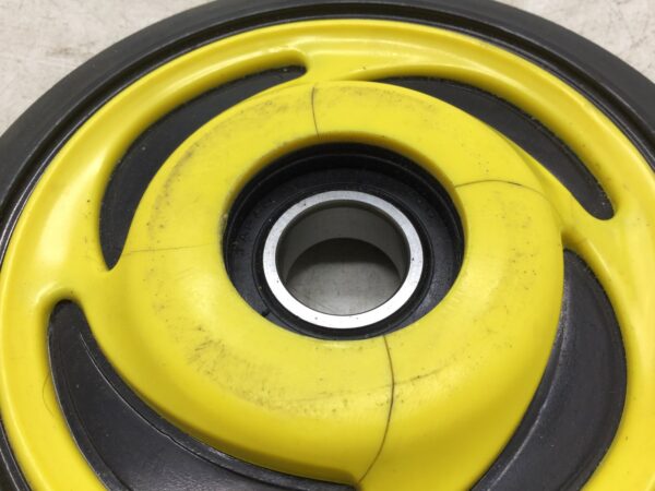 2002 Polaris Idler Wheel 5.35 Yellow - Image 3