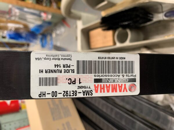 OEM Yamaha Black Slide Profile Y1 - 53" - 144 See Comments - Image 2