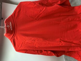 POLARIS VINTAGE TURTLE NECK RED MED