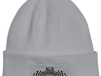 AL'S BEANIE RETRO LOGO GREY
