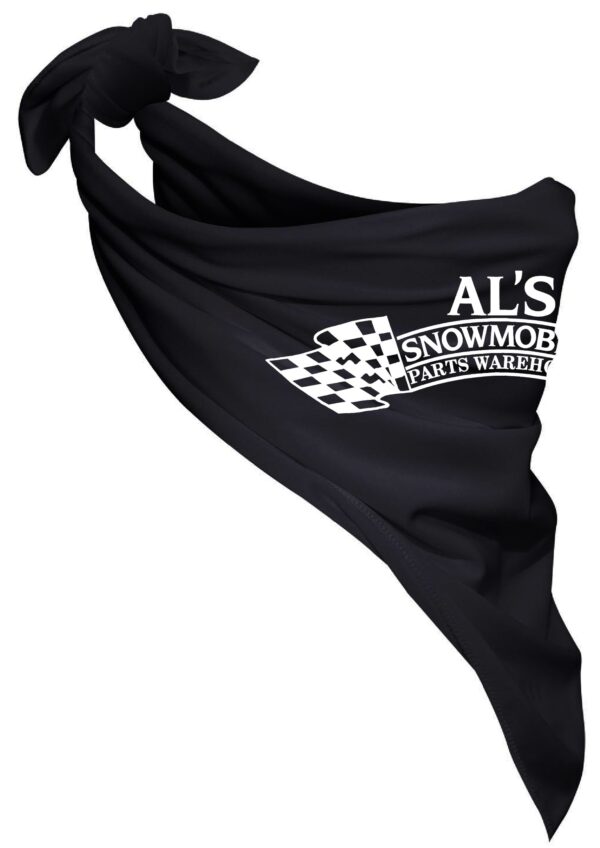 AL'S BANDANA FULL LOGO GREY