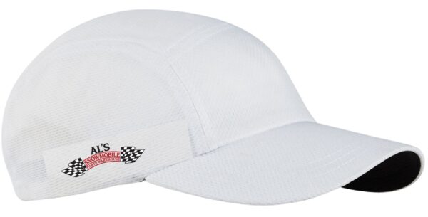 AL'S LADIES RACE HAT RETRO LOGO WHITE